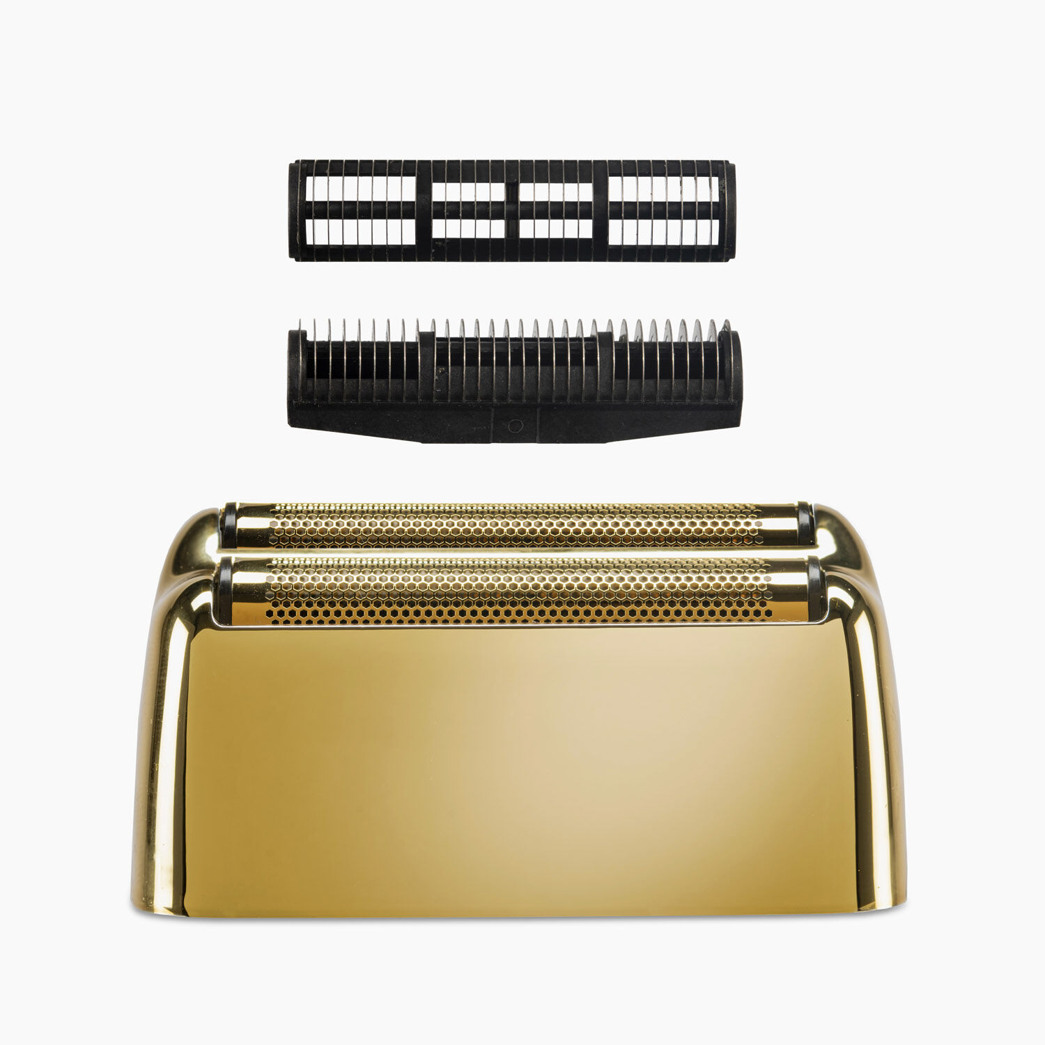 Titanium Double Foil Shaver Replacement Foils & Cutters (Gold)